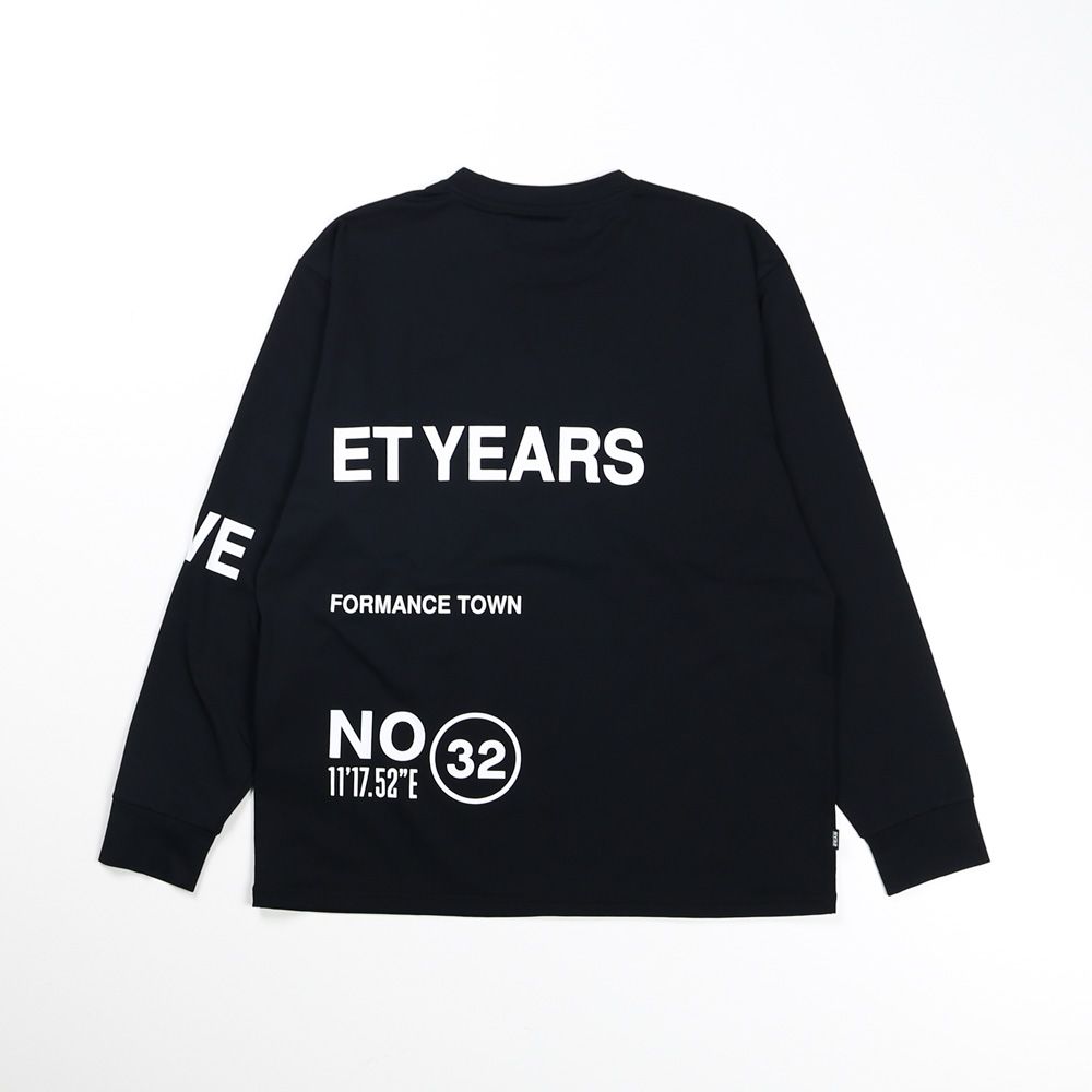 【ラスト1点-サイズS】 SEPARATE GRAPHIC L/S TEE - BLACK / グラフィックTシャツ / 14538