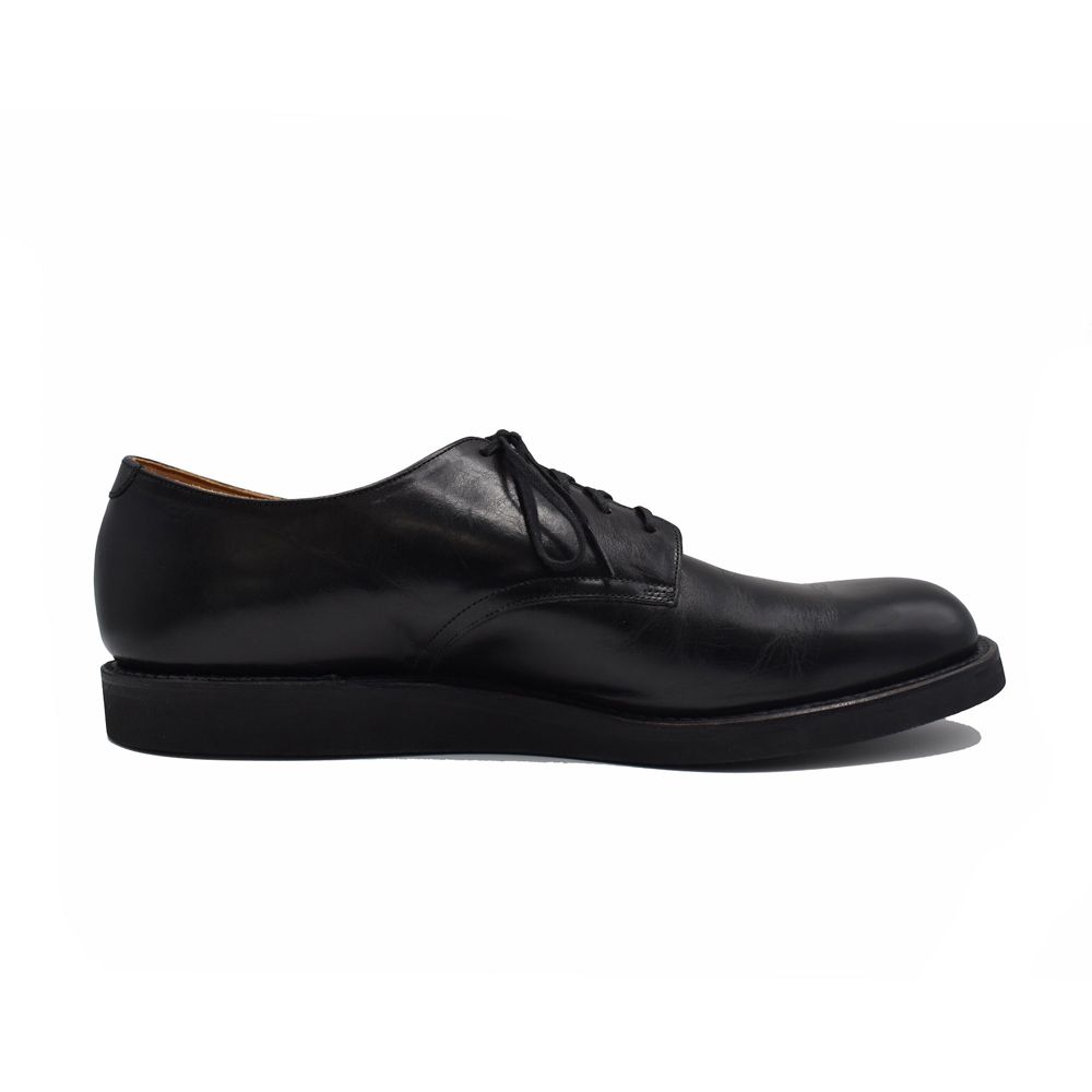 Leather Officer Shoes - BLK / MGK-009
