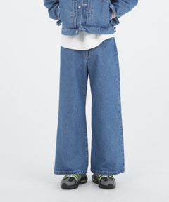 OPEN-END DENIM BUGGY PT / バギー デニムパンツ / 478203