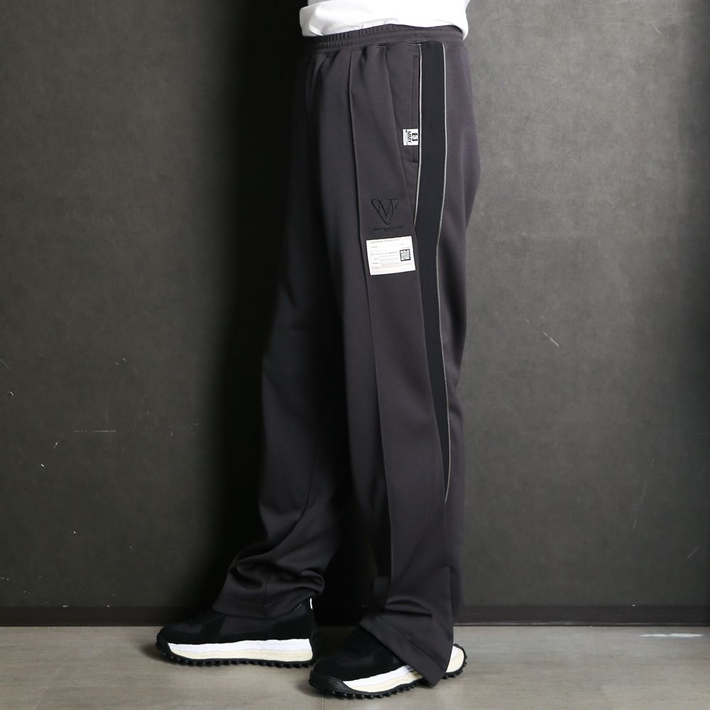Folded Track Pants - BLACK / フォールデッド トラックパンツ / A17PT562