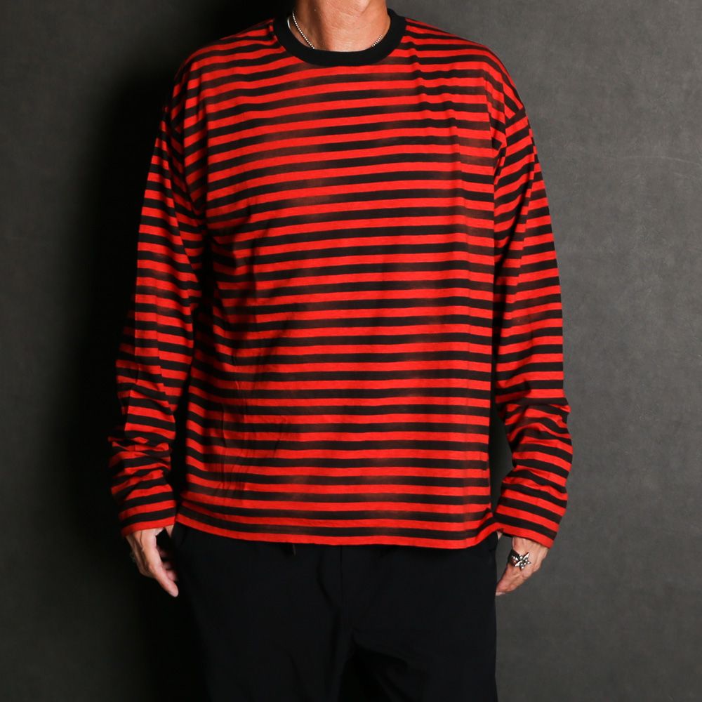 MINEDENIM - Hazy Border L/S T-SH / 2309-6002 | chemical