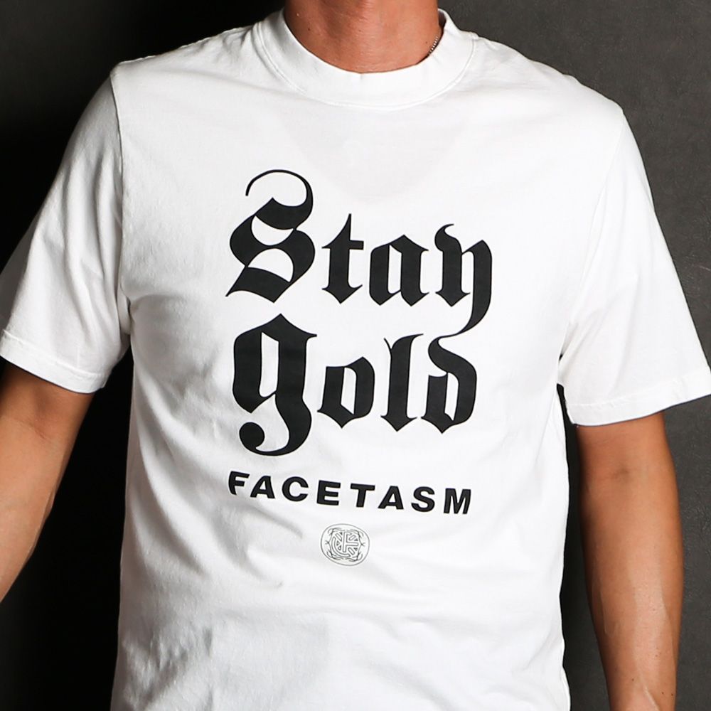 FACETASM - STAY GOLD TEE / Tシャツ / MKS-TEE-U01 | chemical