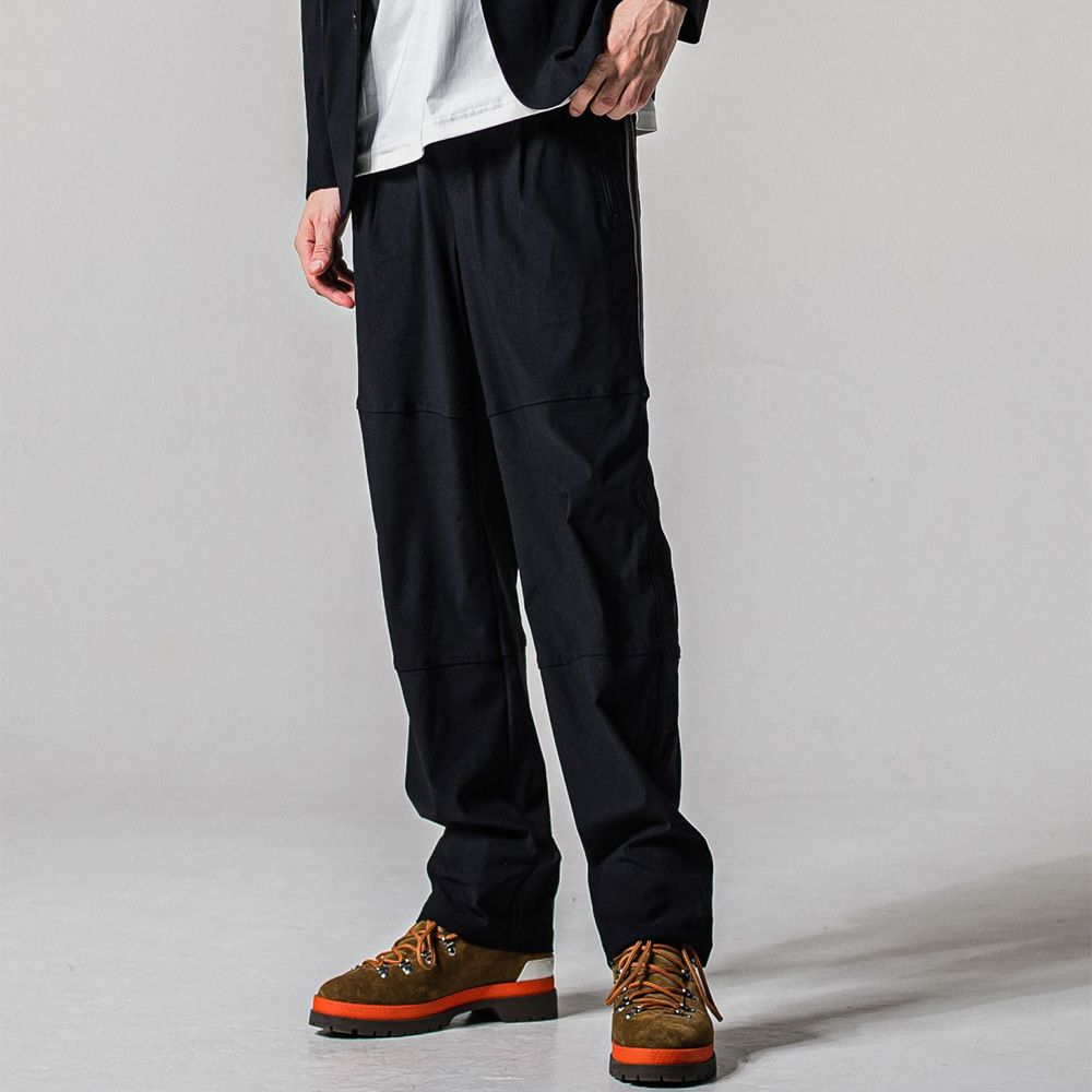 Johnson LINE WIDE PT - BKBK / ジョンソンラインワイドパンツ / RC39-ST-009WT