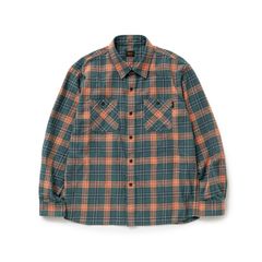 COTTON LINEN CHECK SHIRT / コットンリネン チェックシャツ / 26'RS-0206
