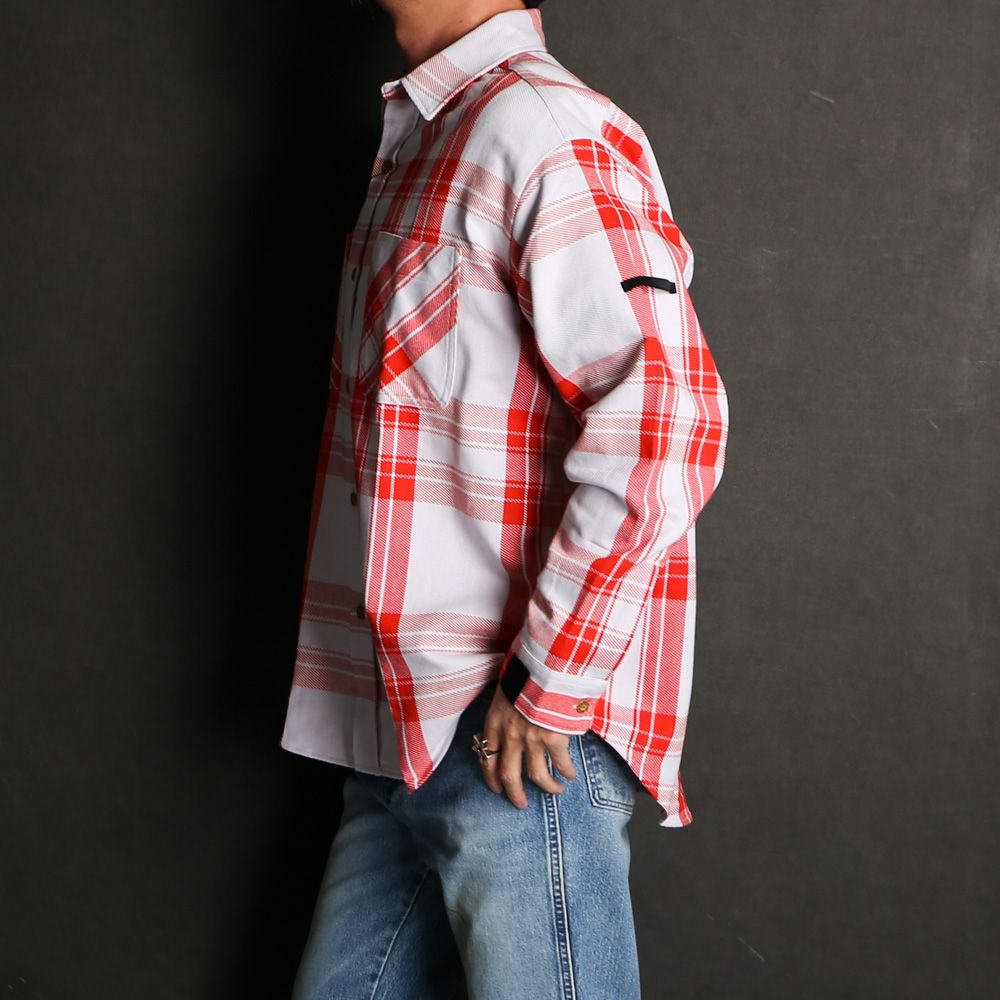 × BIG MAC / SHIRT - GRY CHECK / 2241-SH27-012 peg