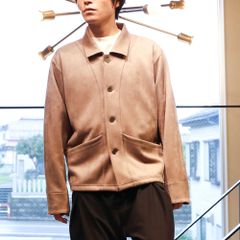 TECH KNIT SUEDE JK / ダンボールスエード カバーオール / 179204