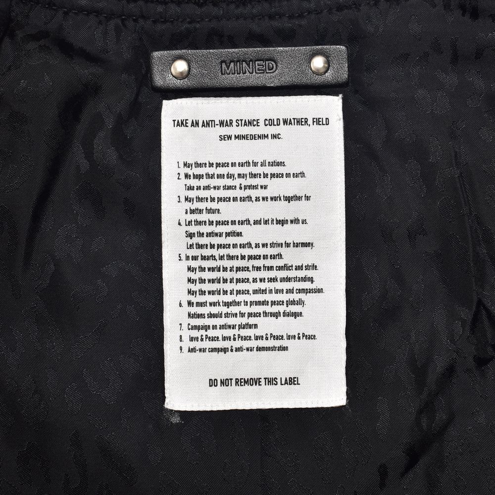 Wool  Melton Bomber JKT - BLK / 2511-9001