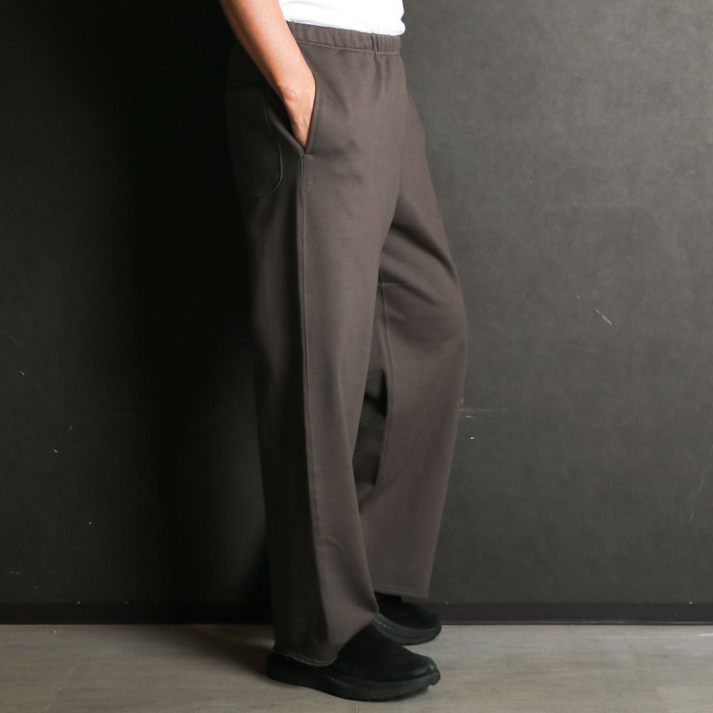 GYM PANTS - CHARCOAL / オーガニックコットンヘビー吊裏毛 - ジムパンツ / A25D03PT01C