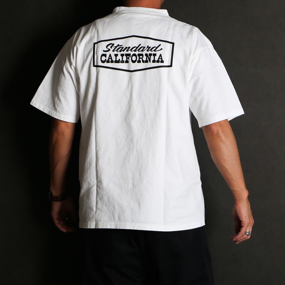 SD Heavyweight Stadium Logo T - White / Tシャツ / TSOAE100