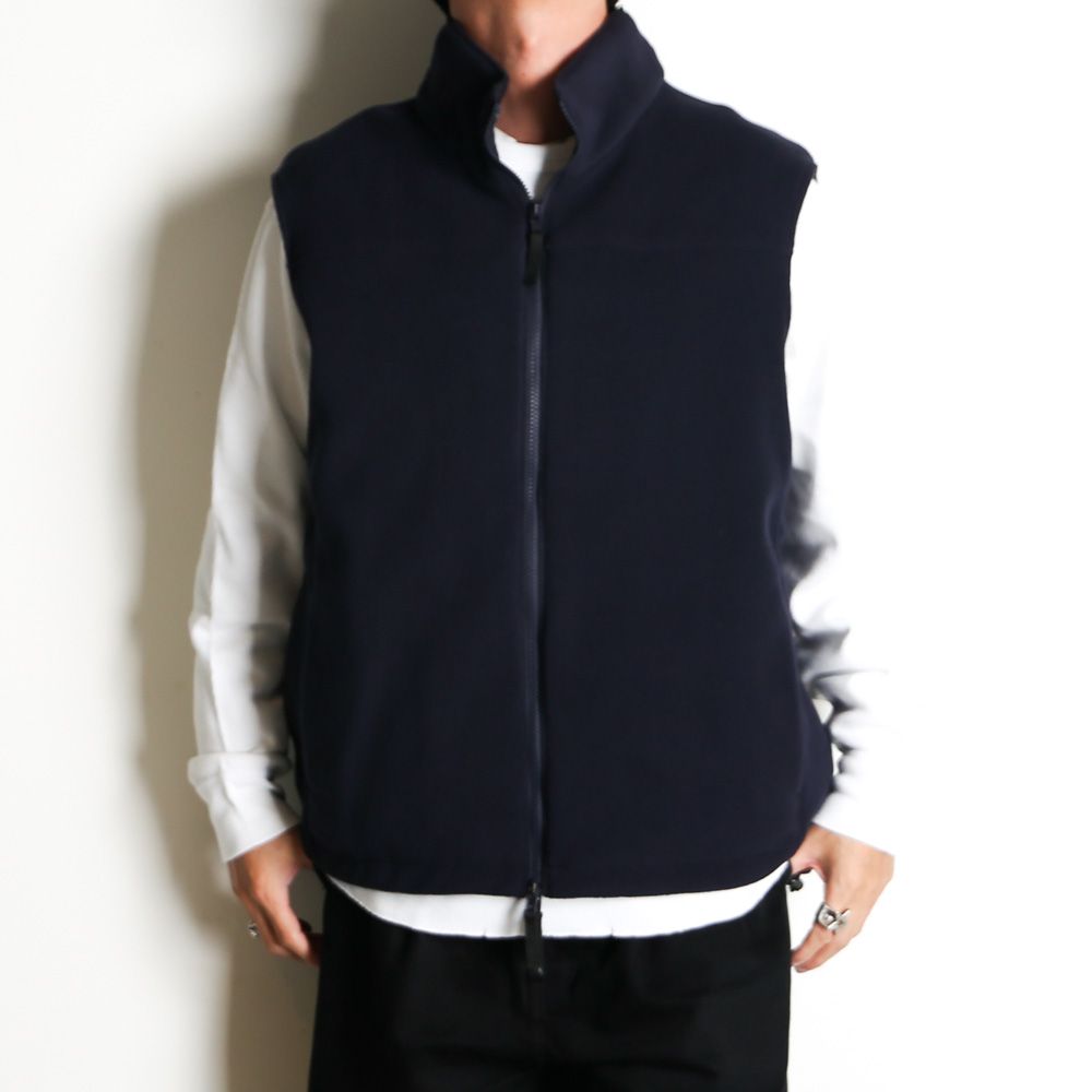 × WILD THINGS / REVERSIBLE VEST - NAVY / 9252-VE01-003