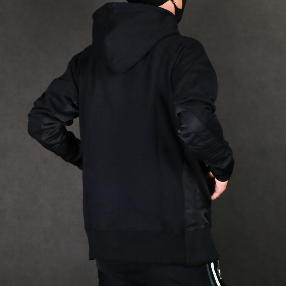 NYLON COMBI PARKA / ナイロンコンビ プルオーバーパーカー / USO-20051
