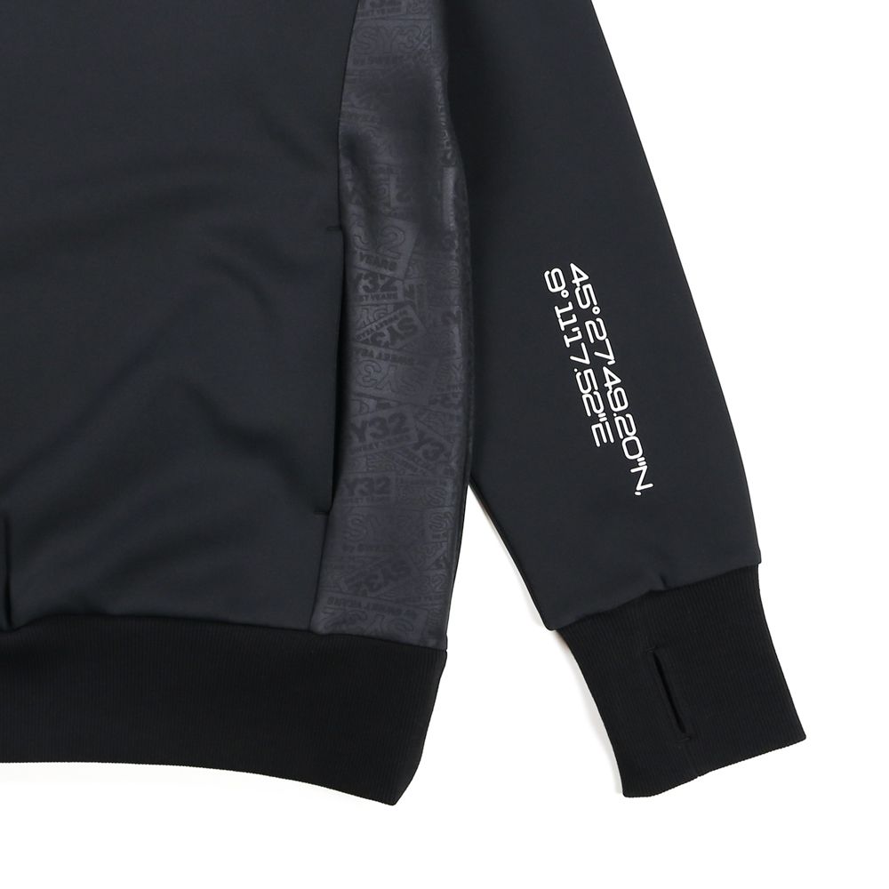 DOUBLE KNIT EMBOSS LOGO P/O HOODIE / プルオーバー フーディー / 12562