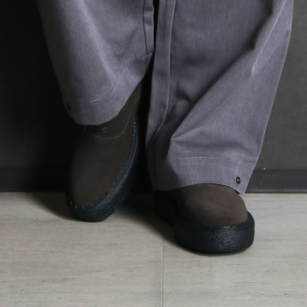 × General Scale. Maison MIHARA YASUHIRO  / Suede Lace-up Boots - Brown / 2252-SE01