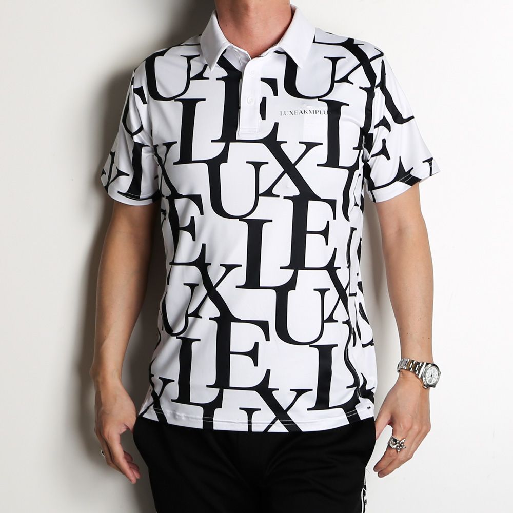 LUXE AKM PLUS - LUXE PATTERN POLO SHIRTS / ポロシャツ / LAH-23008