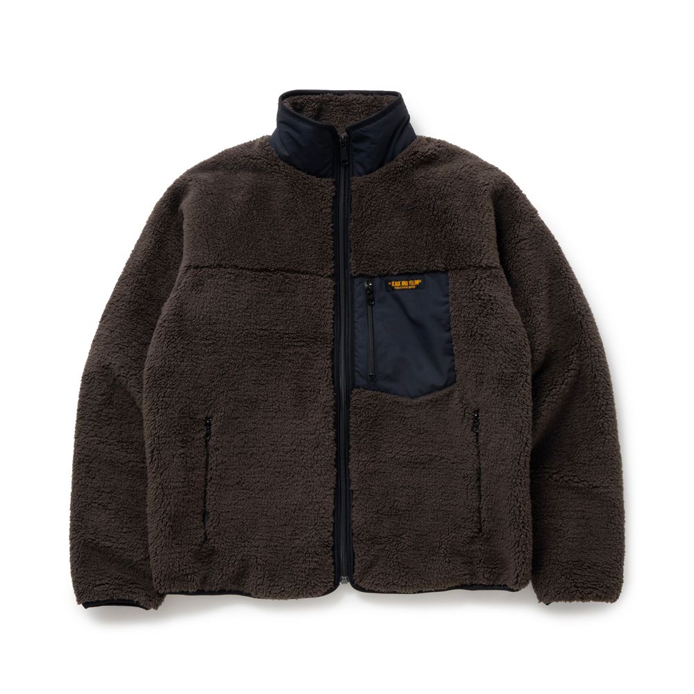 RATS - ZIP FLEECE - BROWN / フリースジャケット / 24'RJ-1105