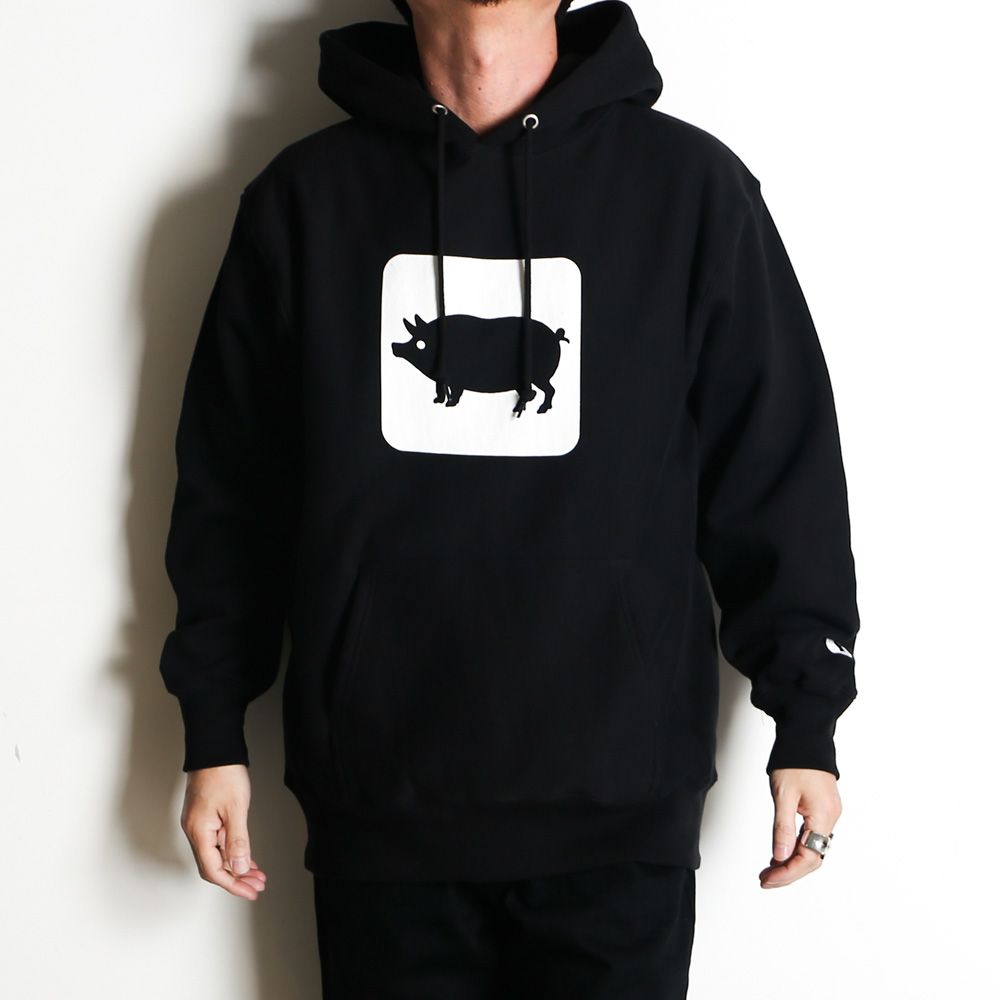 CYOW HOODIE - BLACK / プルオーバーパーカー