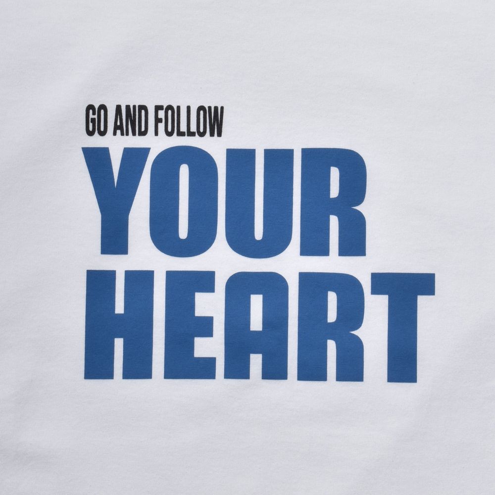 Go And Follow Your Heart T-SH - WHT / 2604-4003