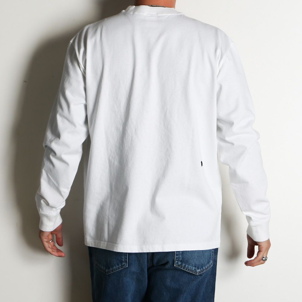 FRAME DOZENS L/S TEE - WHITE / ロングスリーブ Tシャツ / 26'RTC-0302