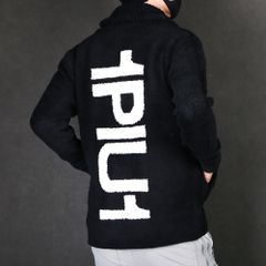 LOGO KNIT SHAWL CARDIGAN / ビッグロゴ ニットショールカーディガン / USK-20011
