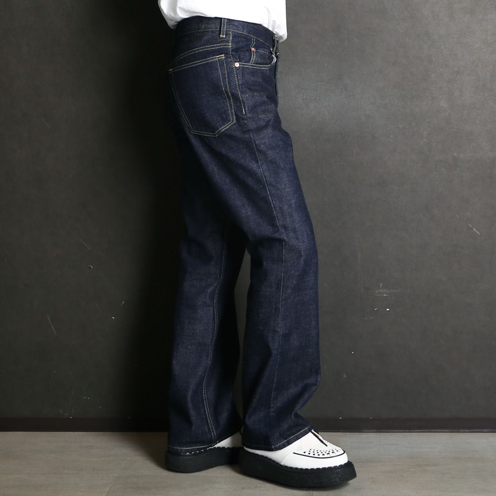 Slight Flare Jeans - Indigo O.W / オーガニックコットン 13.5oz セルビッチデニム - スライトフレアジーンズ / M26C07PT02C