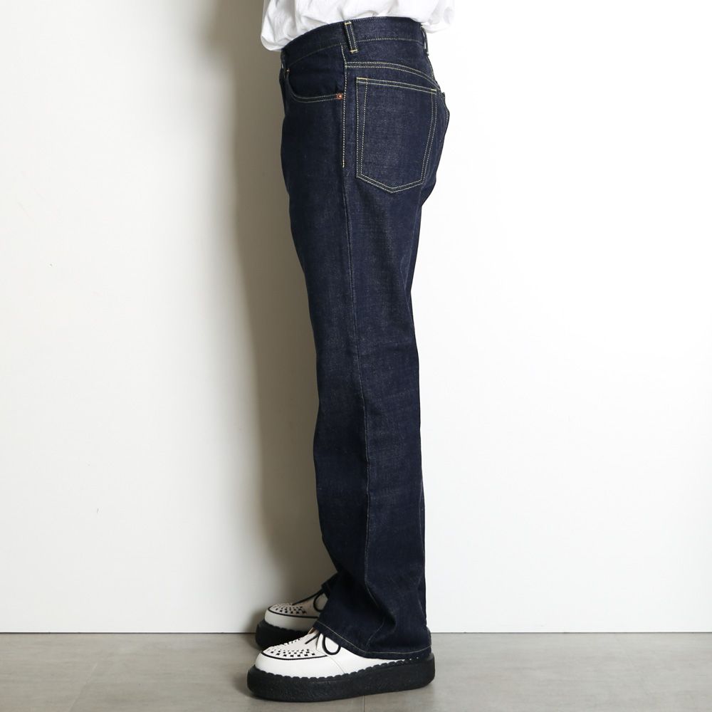 Slight Flare Jeans - Indigo O.W / オーガニックコットン 13.5oz セルビッチデニム - スライトフレアジーンズ / M26C07PT02C