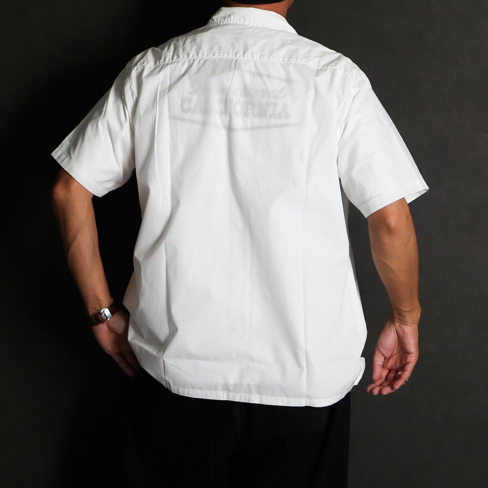 SD Dress Work Shirt SS - White / ワークシャツ / SHOSD220