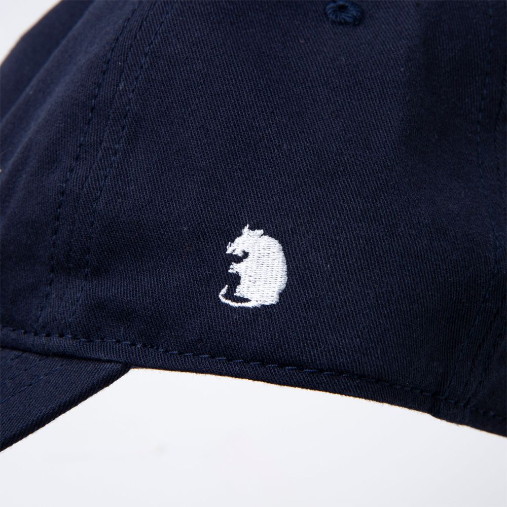SCRIPT BASE BALL CAP / ベースボールキャップ - ネイビー / 22'RA-0413