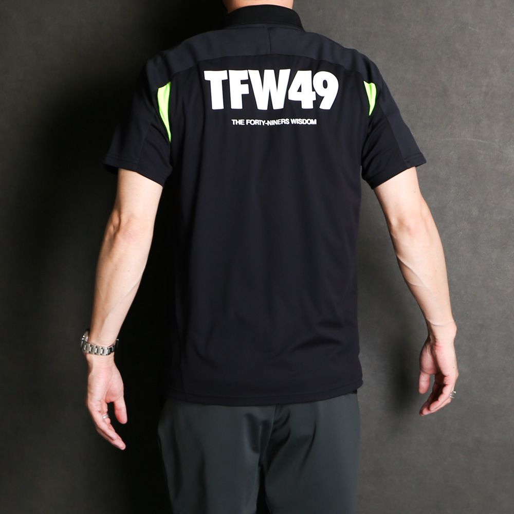TFW49 サイドメッシュポロ　完売品　Lサイズ