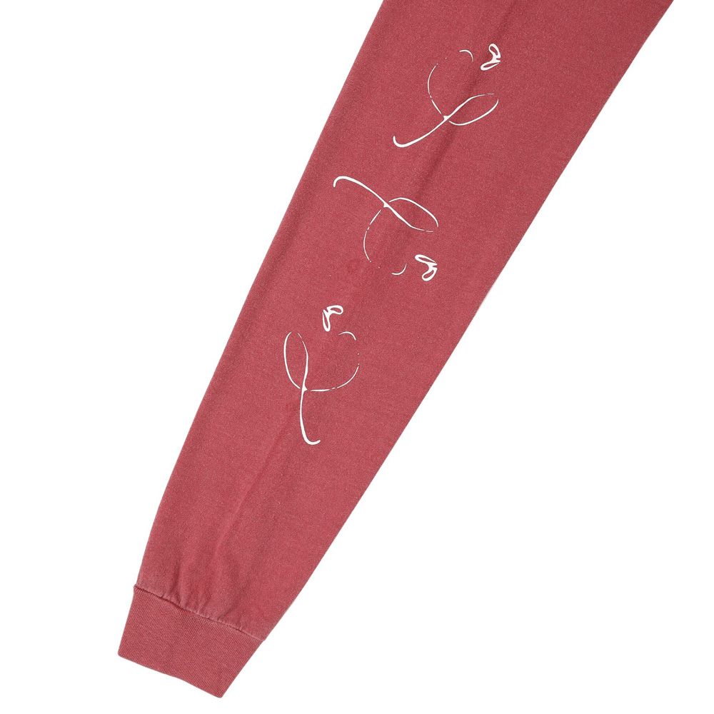 SCUM PORK L/S TEE - CRIMSON RED / ロングスリーブTシャツ