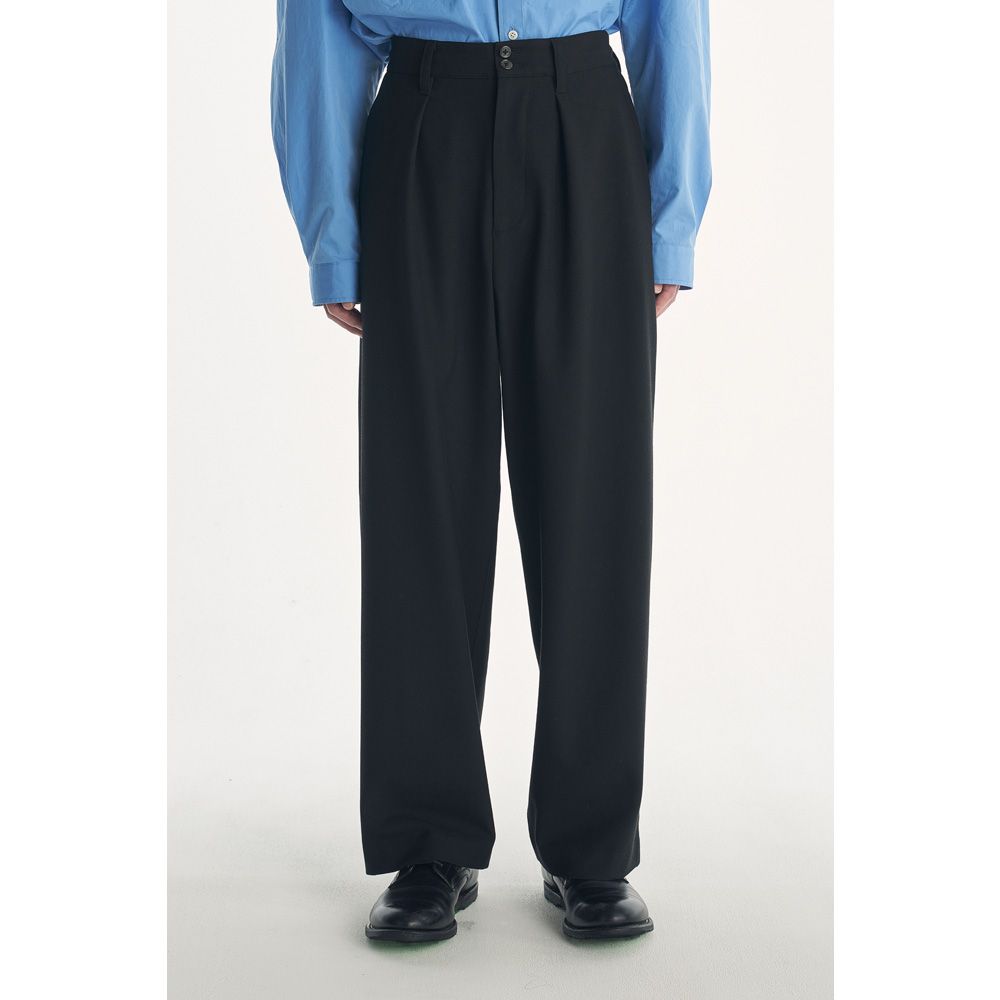 WARM SLACKS - BLACK / スラックス / VTM-26-P-118