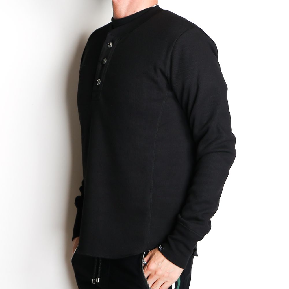 TMT - BOMBER HEAT® THERMAL L/SL HENLEY-NECK SHIRTS / 裏起毛