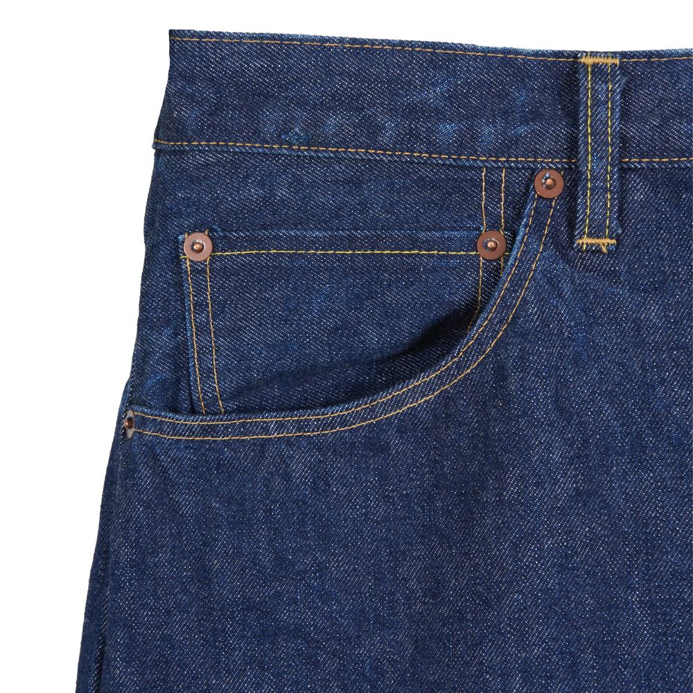 MASSES × Maison MIHARA YASUHIRO / DENIM PANTS ONE WASH MMY - INDIGO / セルヴィッヂデニム 5ポケットパンツ / C15PT036