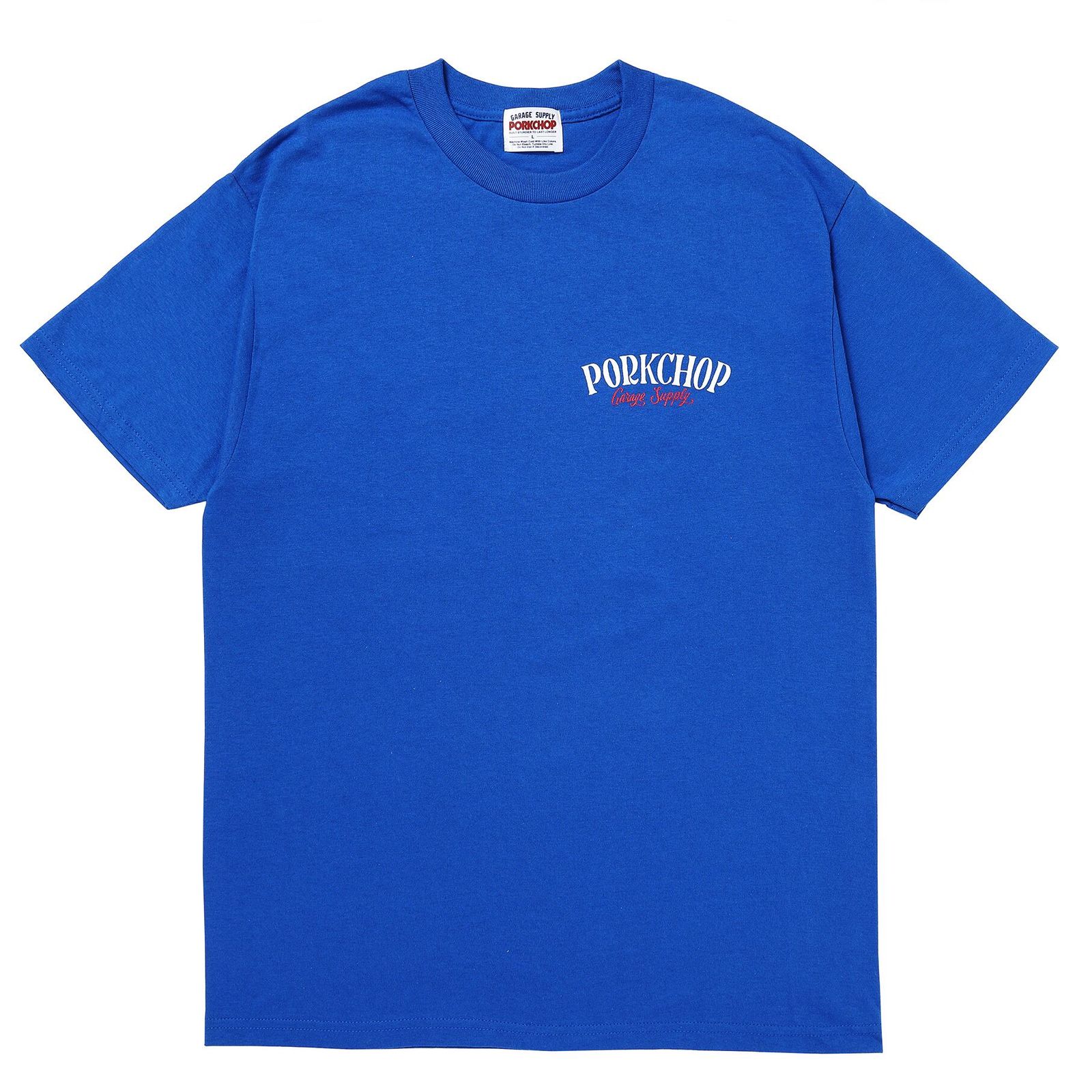 PCP BACK TEE - BLUE / ショートスリーブTシャツ
