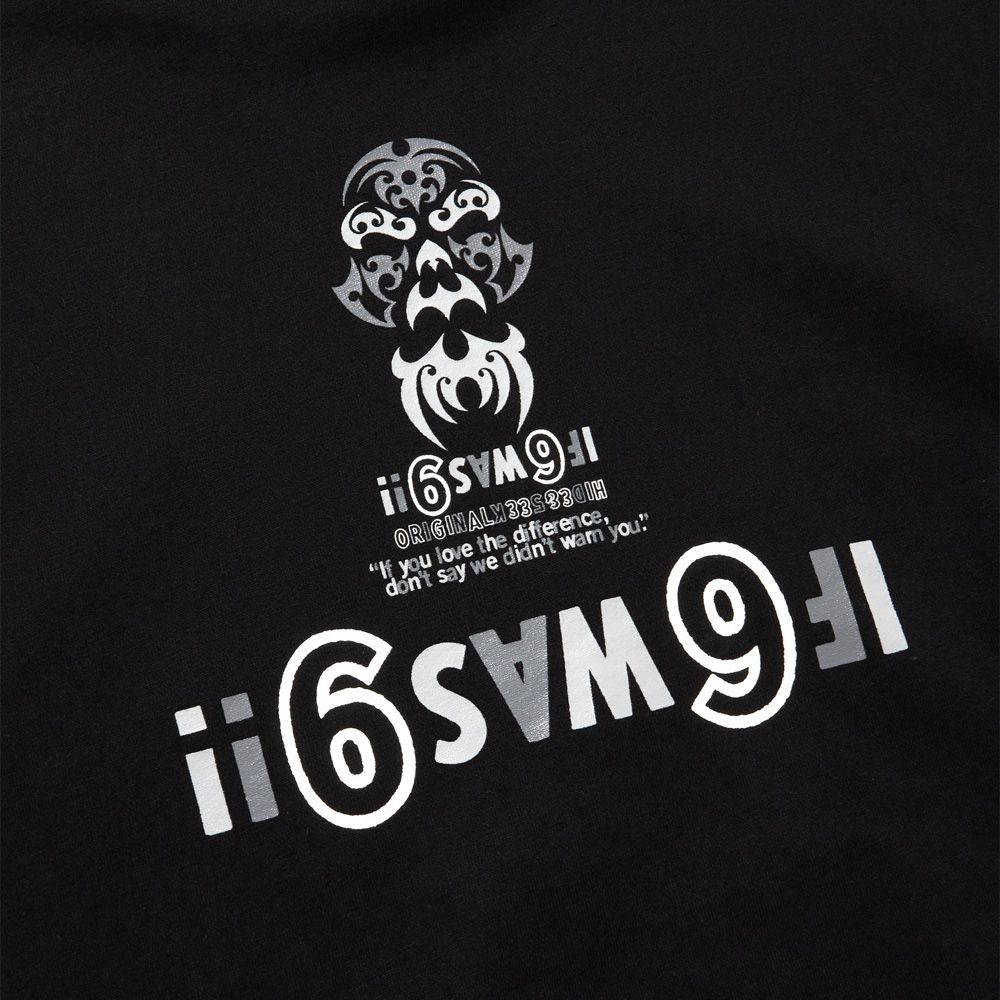 【ラスト1点-サイズM】 " HIDEANDSEEK × Toru Nishiura " / The H&S Hooded Sweat Shirt - BLK / プルオーバーパーカー / H30th-010226