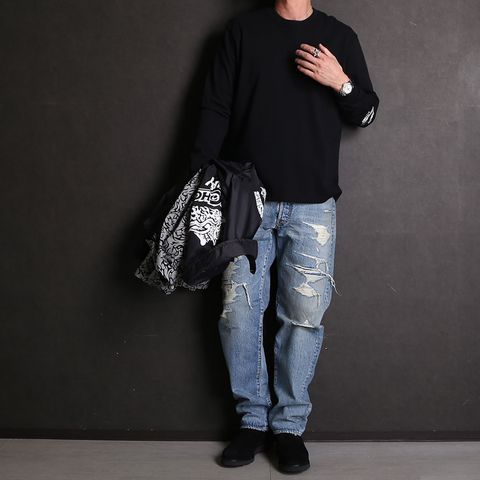 【MASSES】【RATS】【MINEDENIM】コーディネート