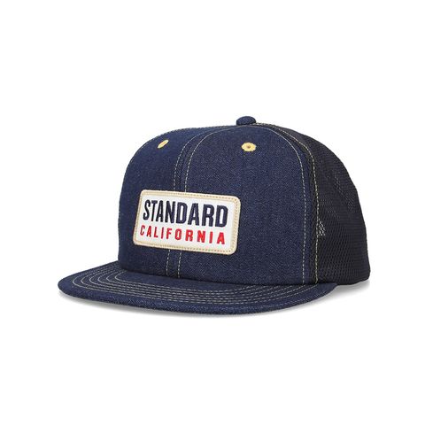 SD Box Logo Patch Denim Mesh Cap - Indigo / デニム メッシュキャップ / OTCOV090