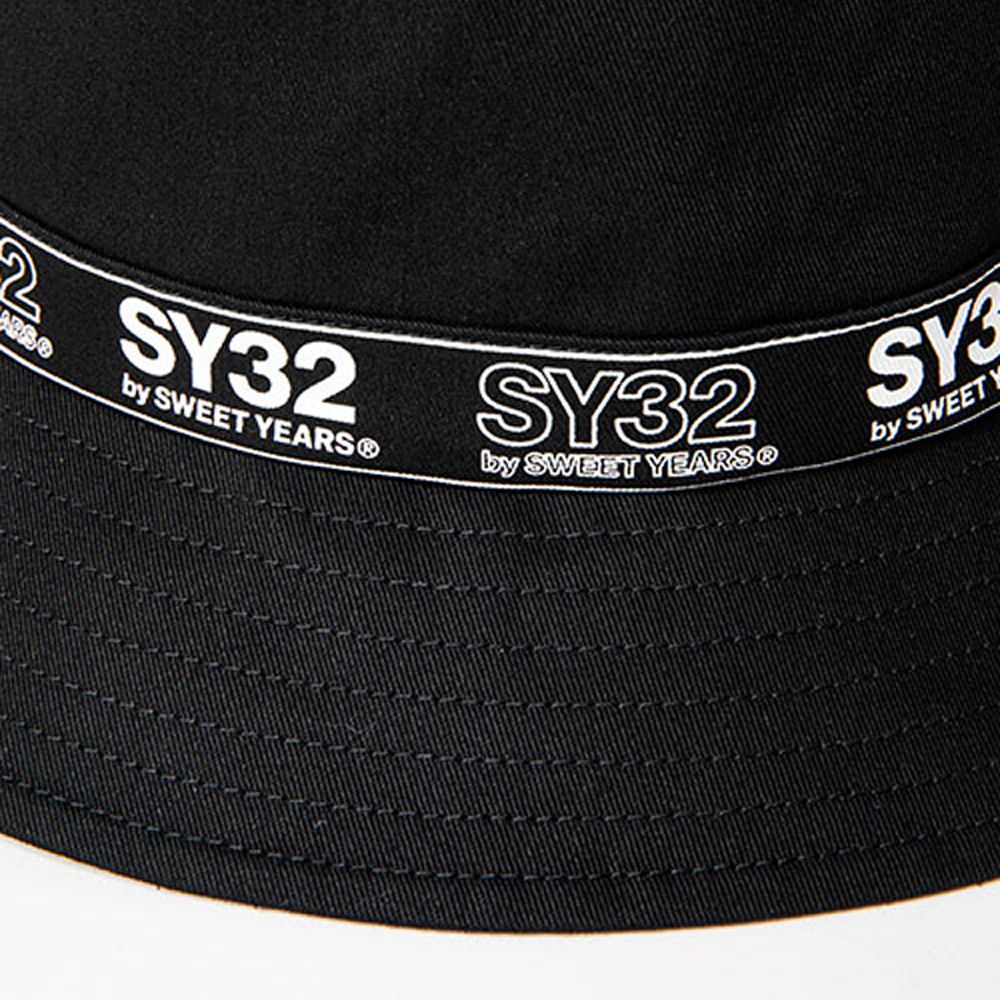 SY32 by SWEET YEARS - 【ラスト1点】 TAPE LOGO BUCKET HAT / テープ