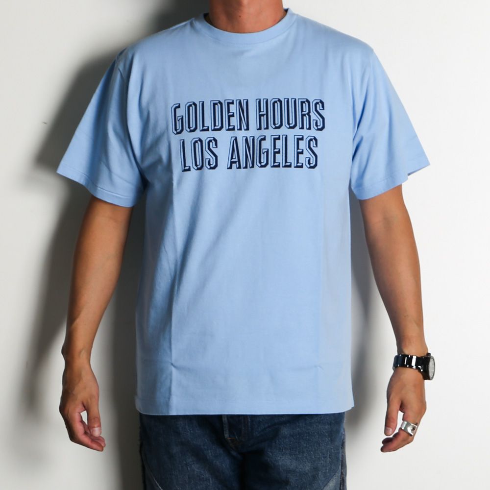 【ラスト1点-サイズM】 SD Golden Hours LA T - Blue / Tシャツ / TSOAM100