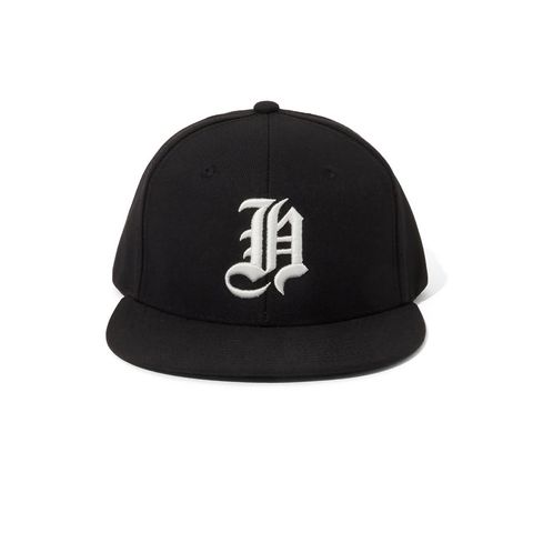 H-Baseball CAP - BLK×WHT / ベースボールキャップ / HG-041226