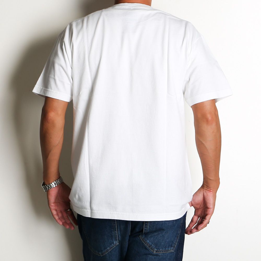 【ラスト1点-サイズXL】× M&M / T-SHIRT FLYING EAGLE M - White / Tシャツ / 1249014