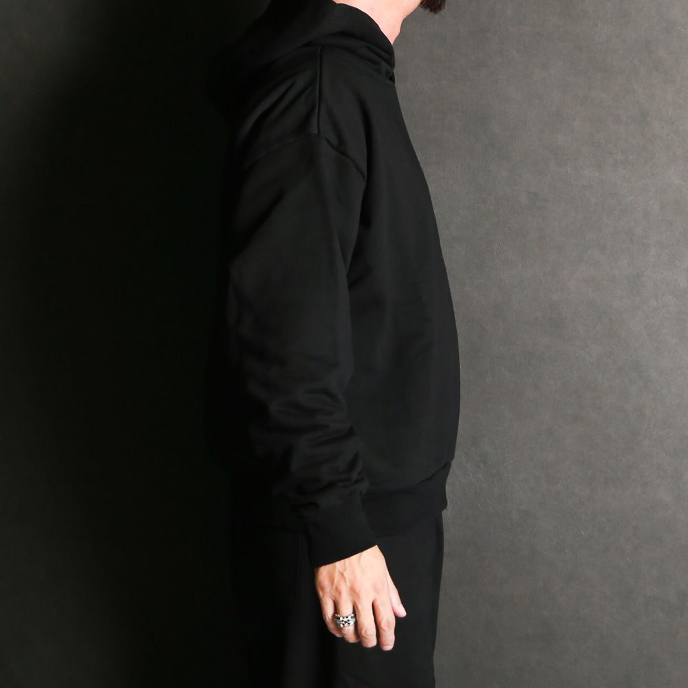 H&S Hooded Sweat Shirt (25aw) - BLK / プルオーバーパーカー / HC-100625