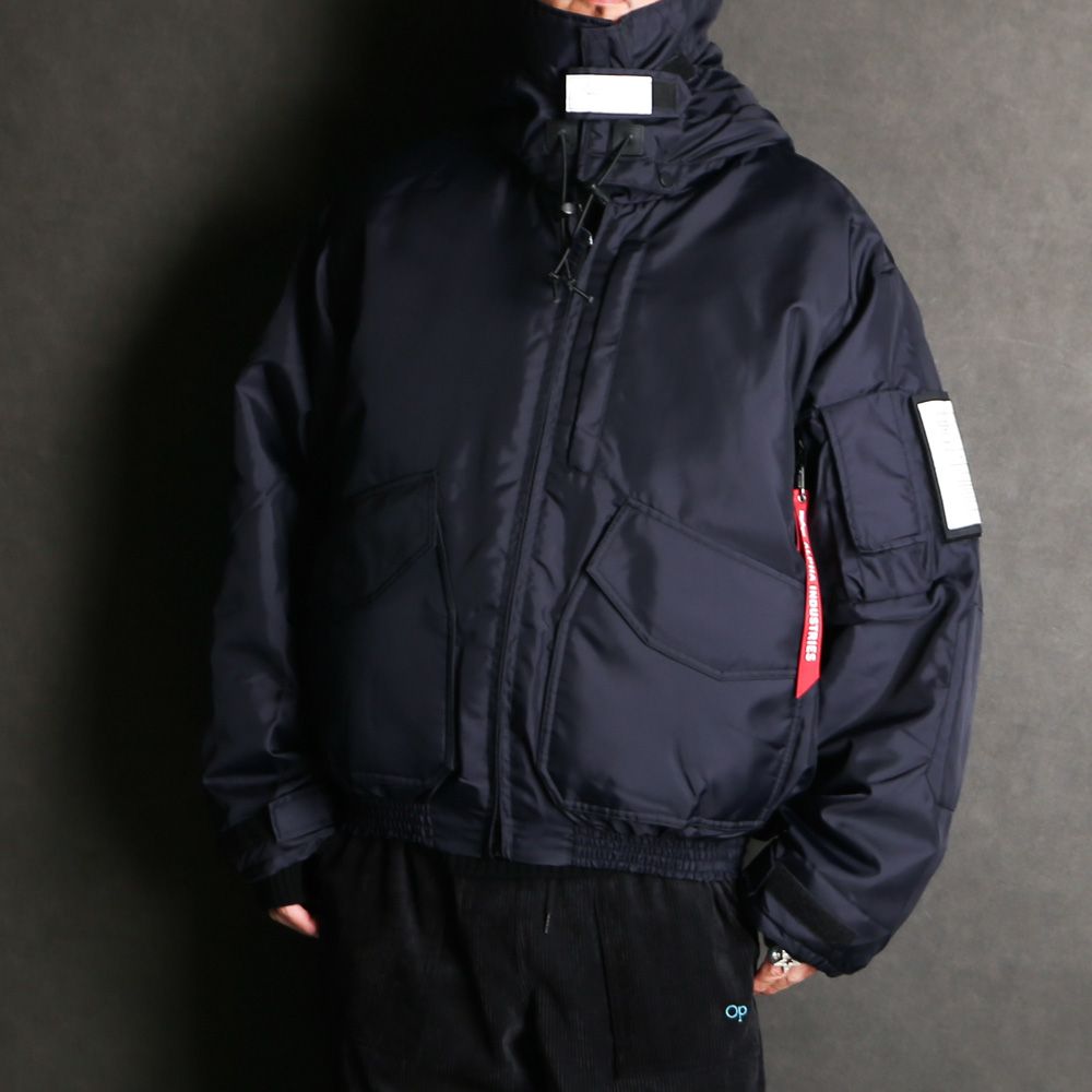 N.HOOLYWOOD - × ALPHA Industries / MILITARY BLOUSON - BLACK N.HOOLYWOOD - × ALPHA Industries / MILITARY BLOUSON - BLACK
