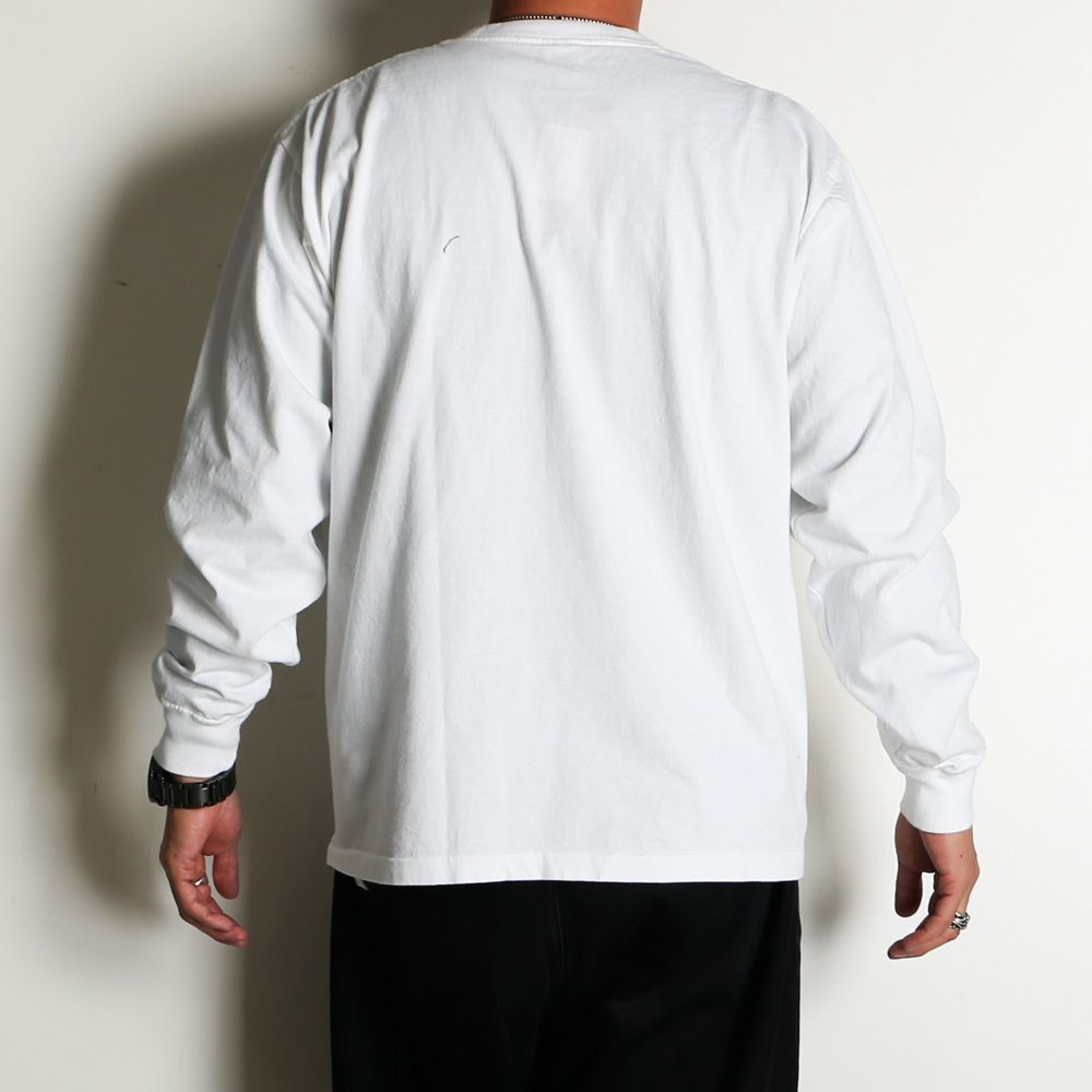 SD US Cotton Logo LS T - WHITE / Tシャツ / TSOLD120
