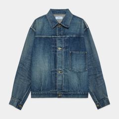 DENIM JACKET - INDIGO V.W / オーガニックコットン 13.5oz セルビッチデニム - TYPE-1 デニムジャケット / M26A10BL11C