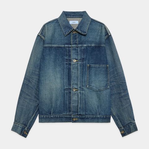 DENIM JACKET - INDIGO V.W / オーガニックコットン 13.5oz セルビッチデニム - TYPE-1 デニムジャケット / M26A10BL11C