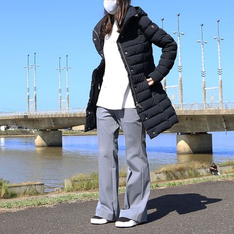CAPE HORN×TAAKK×Maison MIHARA YASUHIRO コーディネート(女性モデル167cm)