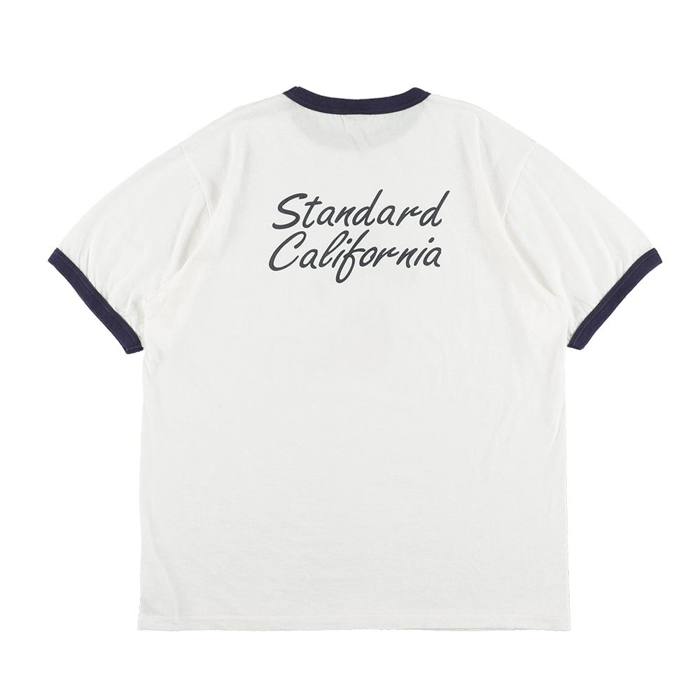 Disney / SD Ringer T - White × Navy / Tシャツ / TSOSJ110
