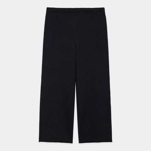 GYM PANTS - BLACK / オーガニックコットンヘビー吊裏毛 - ジムパンツ / A26A09PT01C