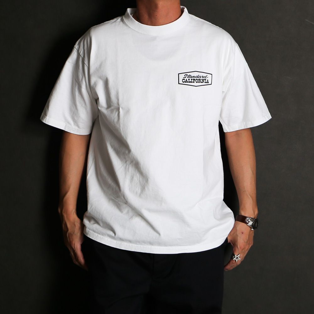 SD Heavyweight Stadium Logo T - White / Tシャツ / TSOAE100
