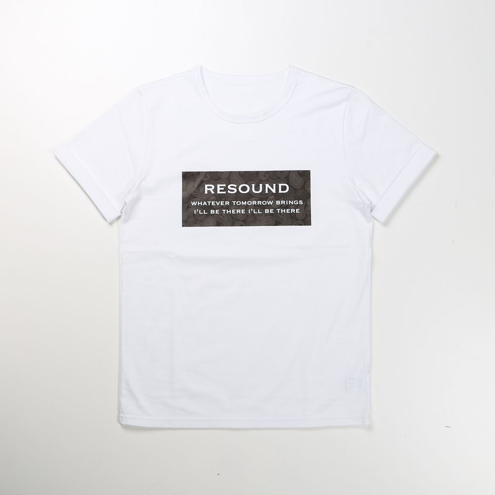 BANDANA BOX ROGO ROLL UP JERSEY TEE /  プリントTシャツ / RC19-T-007